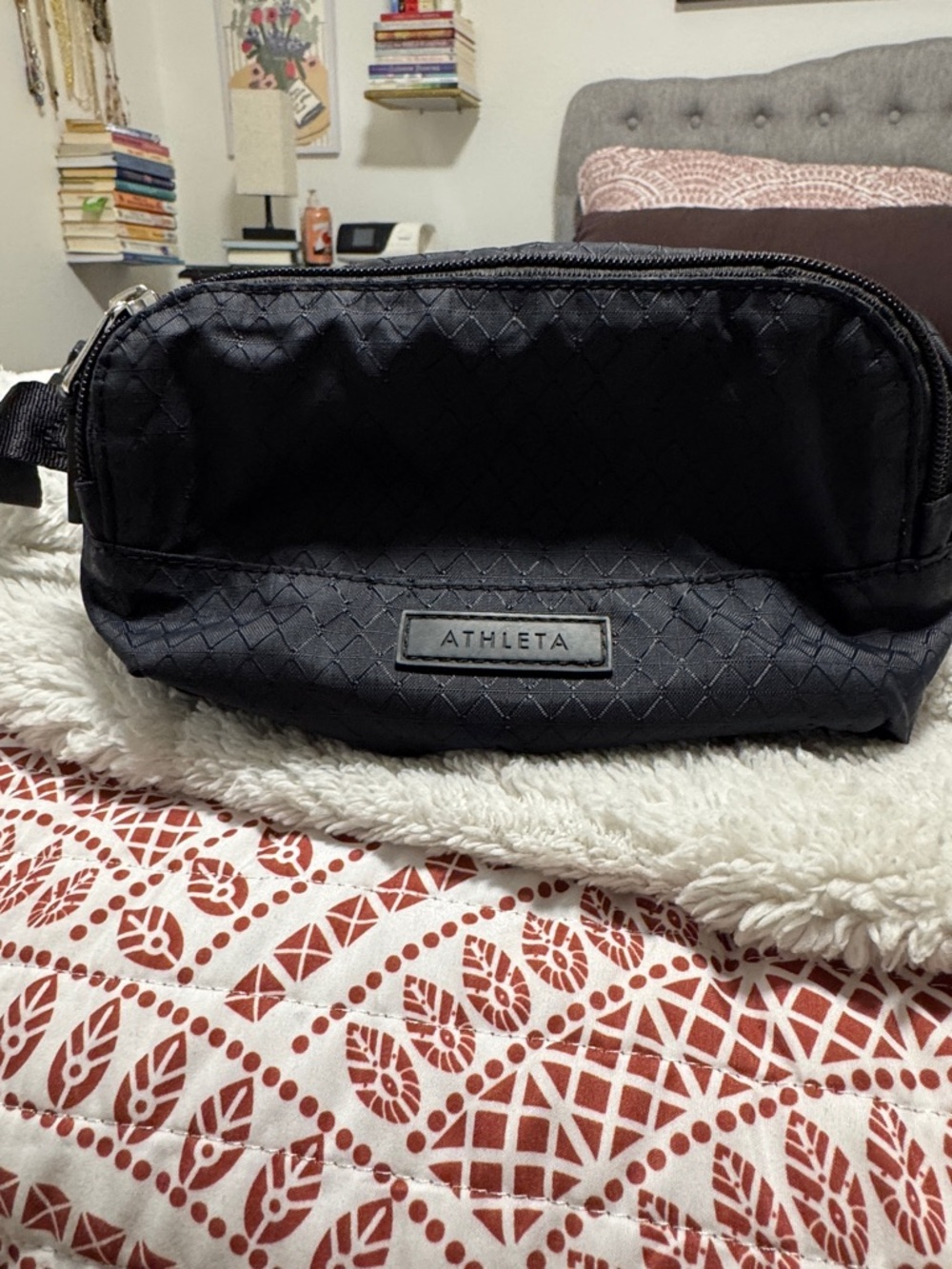 Athleta Black Belt/Crossbody Bag